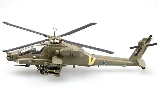 AH 64A Apache Израиль ВВС No.941 атака вертолет 1/72 без литья под давлением легкая модель| |