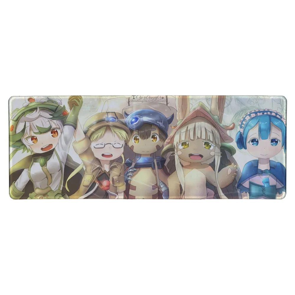 MaiYaCa милый детский коврик для мыши с рисунком из аниме Nanachi сделанный в бездне