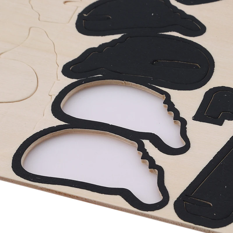 Деревянные животные панда модель миниатюрный 3D головоломка ВУДКРАФТ