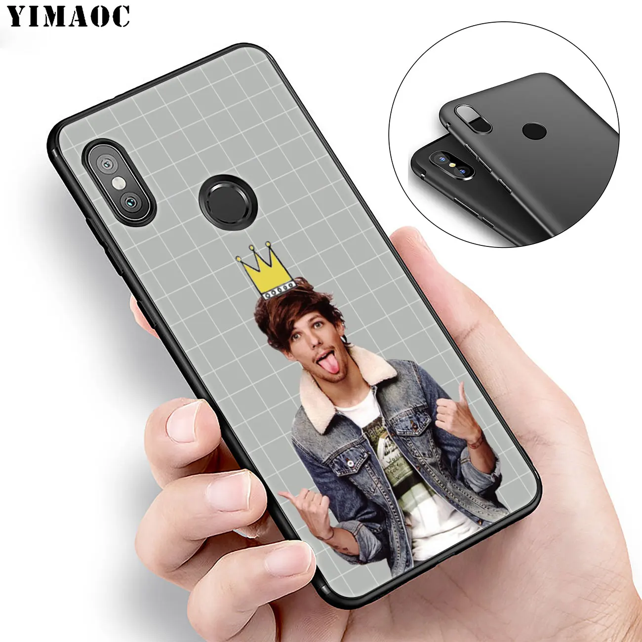 Мягкий силиконовый чехол YIMAOC One Direction Louis Tomlinson для Xiaomi Redmi K30 K20 Note 8 8T 7 5 6 Pro Mi