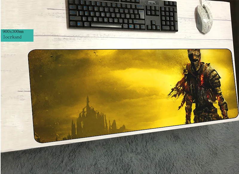 Коврик для мыши Dark души 900x300x2 мм коврик ноутбука компьютерный властный игровой