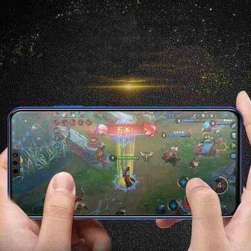 9D защитное закаленное стекло против отпечатков пальцев для huawei Honor 10 lite 10i 20i 20 8A Pro 8C 8x max 8S Защита экрана 9H