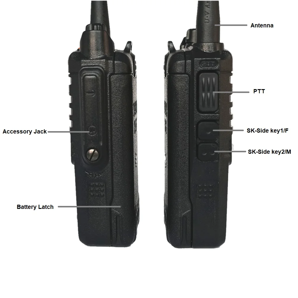 8 Вт Baofeng UV-9R рация IP67 водонепроницаемый двухдиапазонный двухсторонний радиоприемник УВЧ ОВЧ ЧМ трансивер любительский CB автомобильные радиоприемники для ветчины UV9R