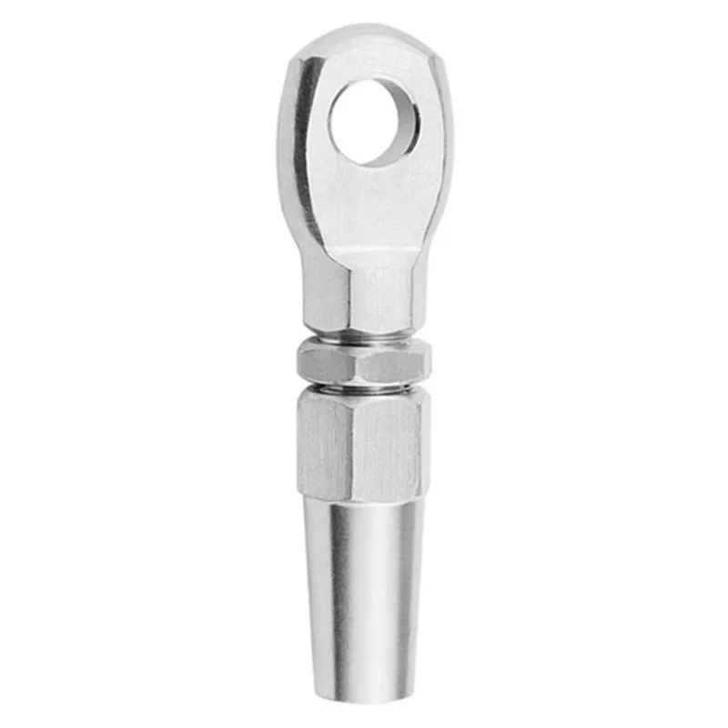 2 шт. морской класс 316 нержавеющая сталь бесшаговый глазчатый терминал кабельная