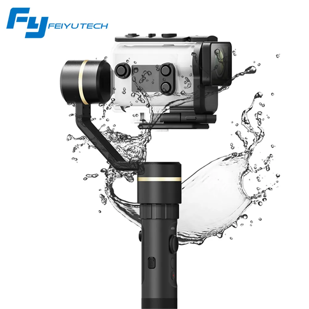 

Feiyu G5GS Stabilized Handheld Gimbal for SONY AS50/X1000 Action Camera Sports Cam VS Zhiyun Crane For RC FPV Models Spare Parts