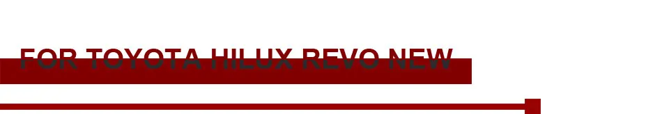 Крыло арки колеса аксессуары черные Брызговики для Toyota Hilux Revo двойная кабина