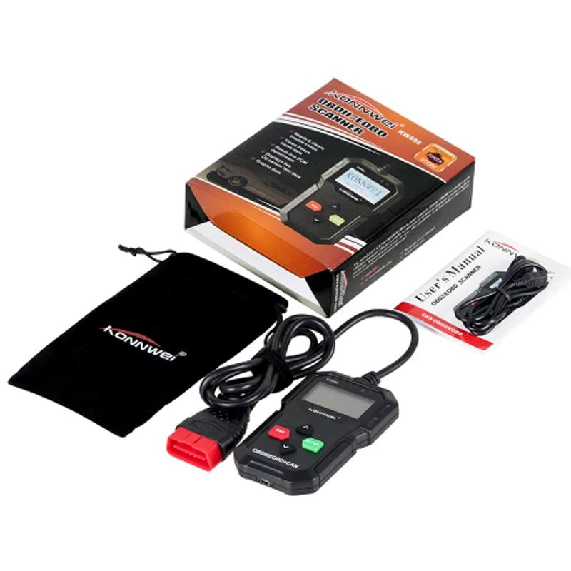 OBD2 сканер KONNWEI KW590 автомобильный диагностический для Авто OBD 2 Автомобильный