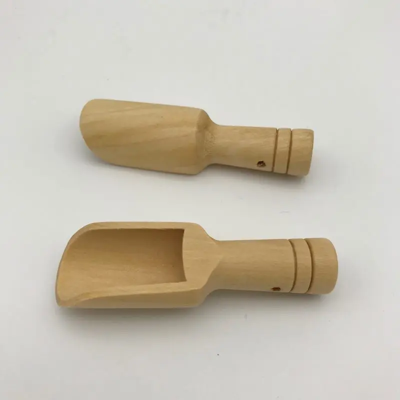 10 шт Naturel деревянный кофе чай сахар соль ложка совок кухонная посуда набор