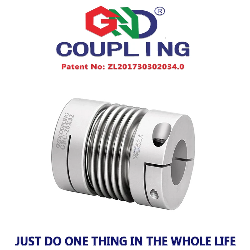 Сильфонная Соединительная муфта зажим серии D20 L32 соединительный вал 5 мм нулевой