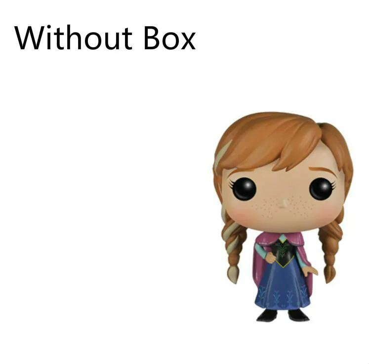 Funko Pop оригинальная мультяшная Принцесса Эльза Белл Алиса Анна Снежная Коллекция Модель игрушки Виниловая фигурка детские игрушки