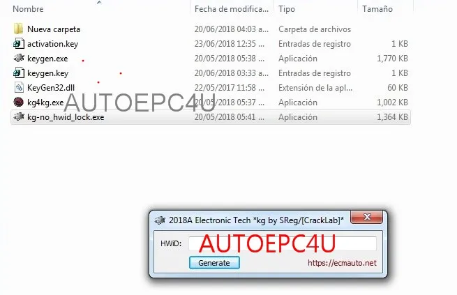 ET 2018A разблокированный генератор ключей + программа sis 2018 8 prosis для volvo запчасти