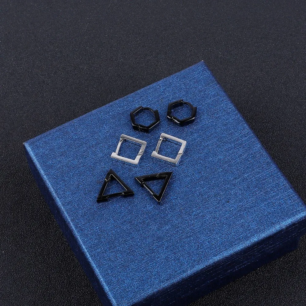 Серьги гвоздики из титановой нержавеющей стали для мужчин и женщин модные