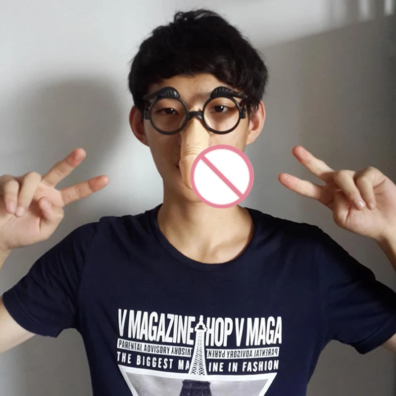 2019 Хэллоуин Вечеринка цыпленок вкус забавные очки для вечеринки на одну