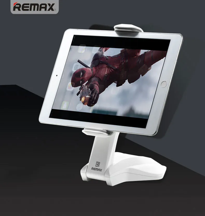 Remax Настольная подставка держатель для iPad Mini 2 3 4/Air 1 2 samsung Aigo lenovo 7-15 дюймов планшет стабильная силиконовая основа противоскользящая