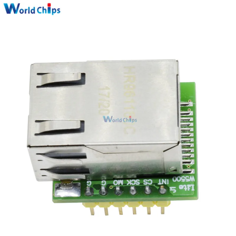1 шт. ENC28J60 чип W5500 новый преобразователь SPI в LAN/ Ethernet TCP/IP мод|Интегральные схемы| |