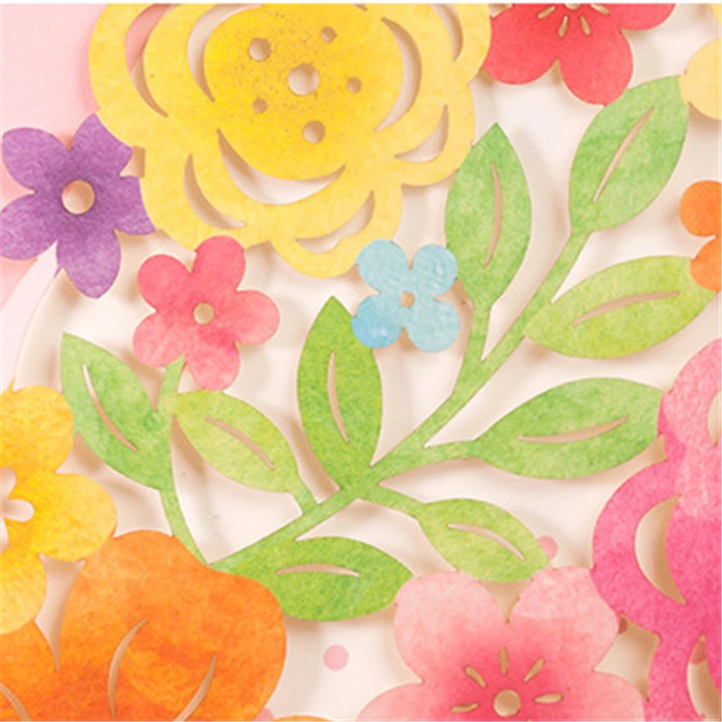 100 шт. роскошный романтический элегантный Лазерная розовый вечеринку украшения