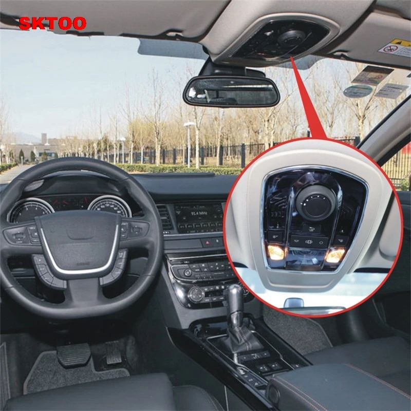 Передняя купольная панель управления SKTOO для Peugeot 508 светодиодный светодиодная