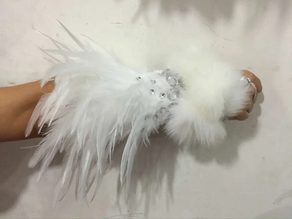 Головной убор Из перьев для латинских танцев самбы |