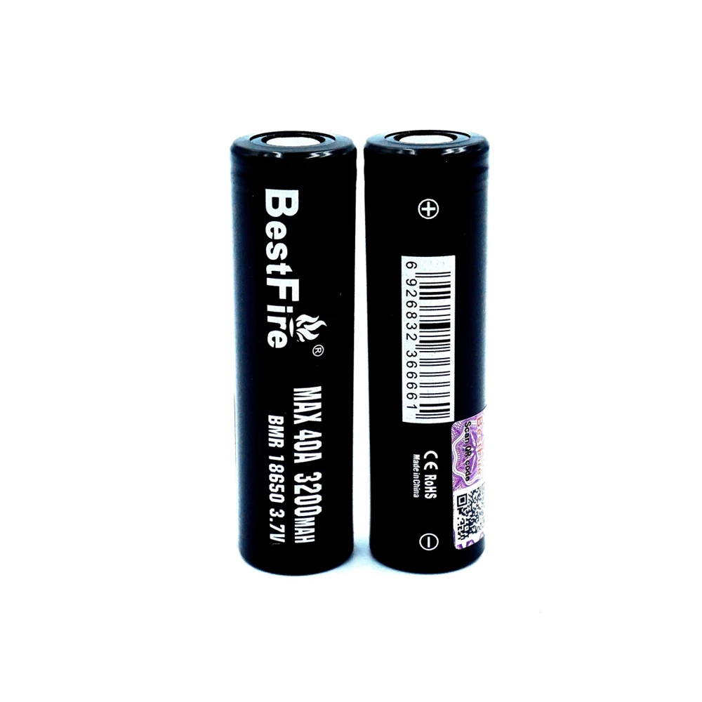 Аккумулятор Bestfire 18650 40A 3200 мАч 1 шт. аккумулятор SMOK Kangertech eleaf Joyetech вейп бокс мод