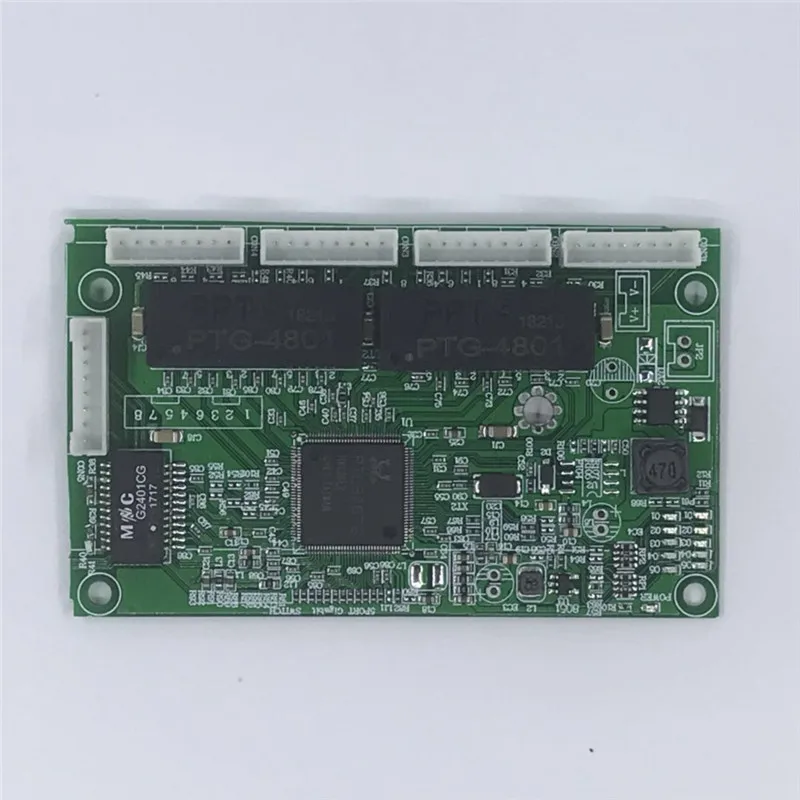 OEM PBC 4-портовый гигабитный Ethernet коммутатор порт с 4-контактным разъемом 10/100/1000 м