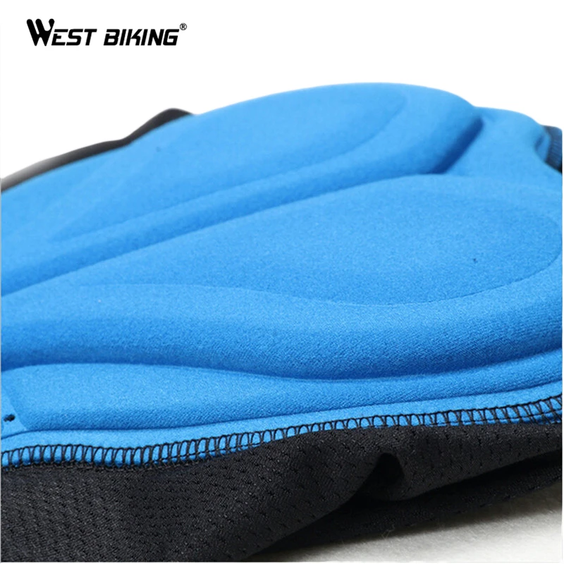 WEST BIKING шорты для велоспорта с 3d-подкладкой гелевые дышащие Бермуды облегающие