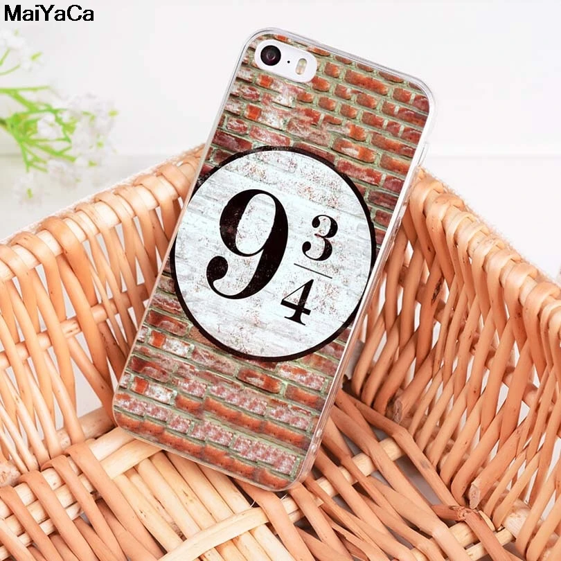 MaiYaCa Harry Potte для iPhone 4S 5C 5S 6S 7 8 Plus X XR XS MAX прозрачные чехлы для телефона мягкие чехлы из ТПУ - Цвет: Бежевый