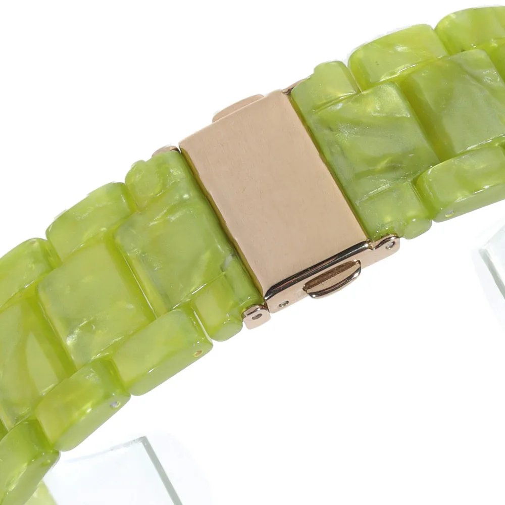 Ремешок из искусственной керамики для наручных часов резиновый браслет Apple с