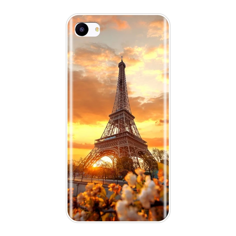 Чехол на заднюю панель с изображением Эйфелевой башни love Paris для Meizu 15 Lite 16 Plus 16th 16x