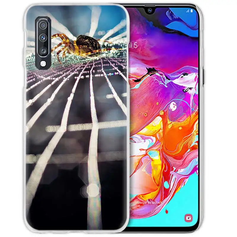 09 Ядовитый паук чехол для samsung Galaxy A50 A70 A80 A20e A60 A40 A30 A20 A10 A8 A6 плюс A9 A7 жесткий чехол для телефона из поликарбоната с Coque - Цвет: 09