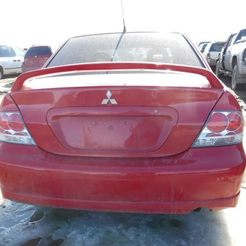 Для mitsubishi Lancer спойлер 2005-2009 Высокое качество абс материал заднее крыло праймер цвет задний спойлер для mitsubishi LANCER