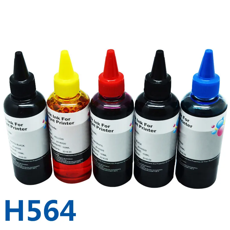 

Объемные чернила 500 мл для HP 564 XL, фотосмарт 5510/5511/5512/5514/5515/5520/5522/5525/6510/6512/6515/6520
