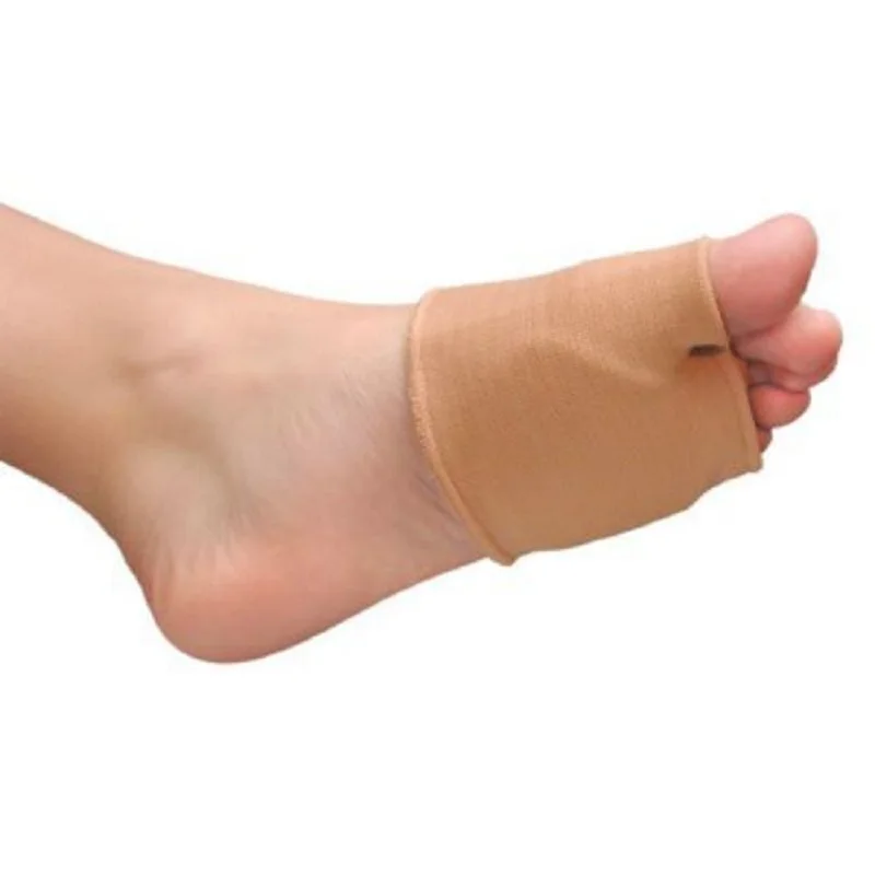

Ball of Foot Gel Sleeve painful metatarsal heads Morton neuromas atrophy pad flat splay foot pressure relief calluses feet care