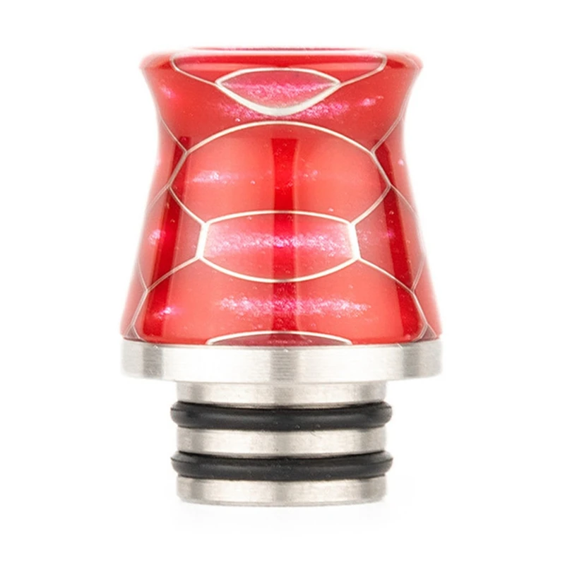 

510 Universal Stainless Steel Epoxy Resin Honeycomb Drop Tip For Falcon Atomizer E Cigarette Accessories