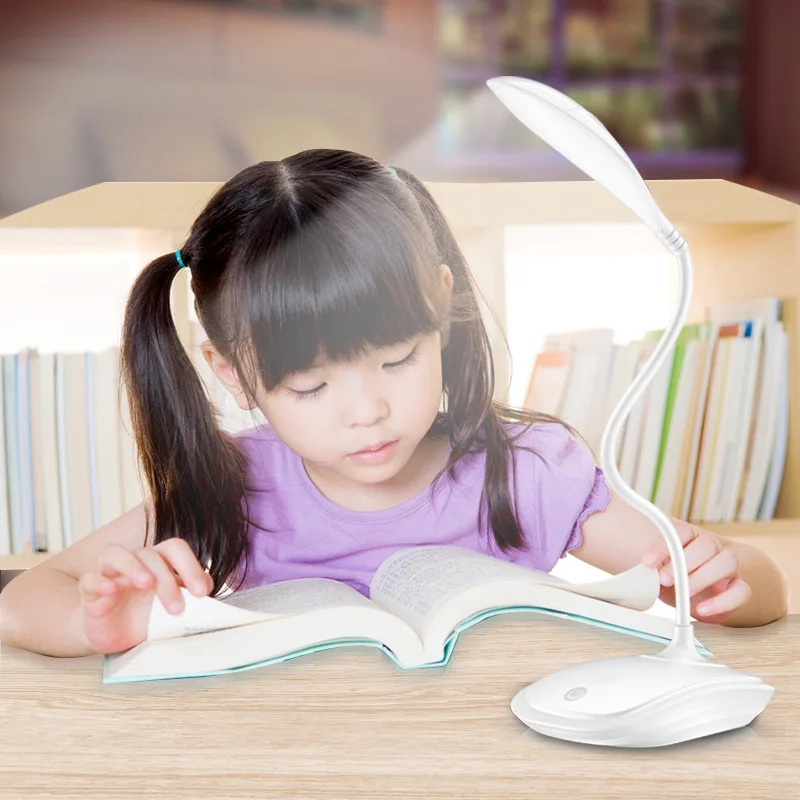 Светодиодная настольная лампа с USB-зарядкой светильник регулируемая