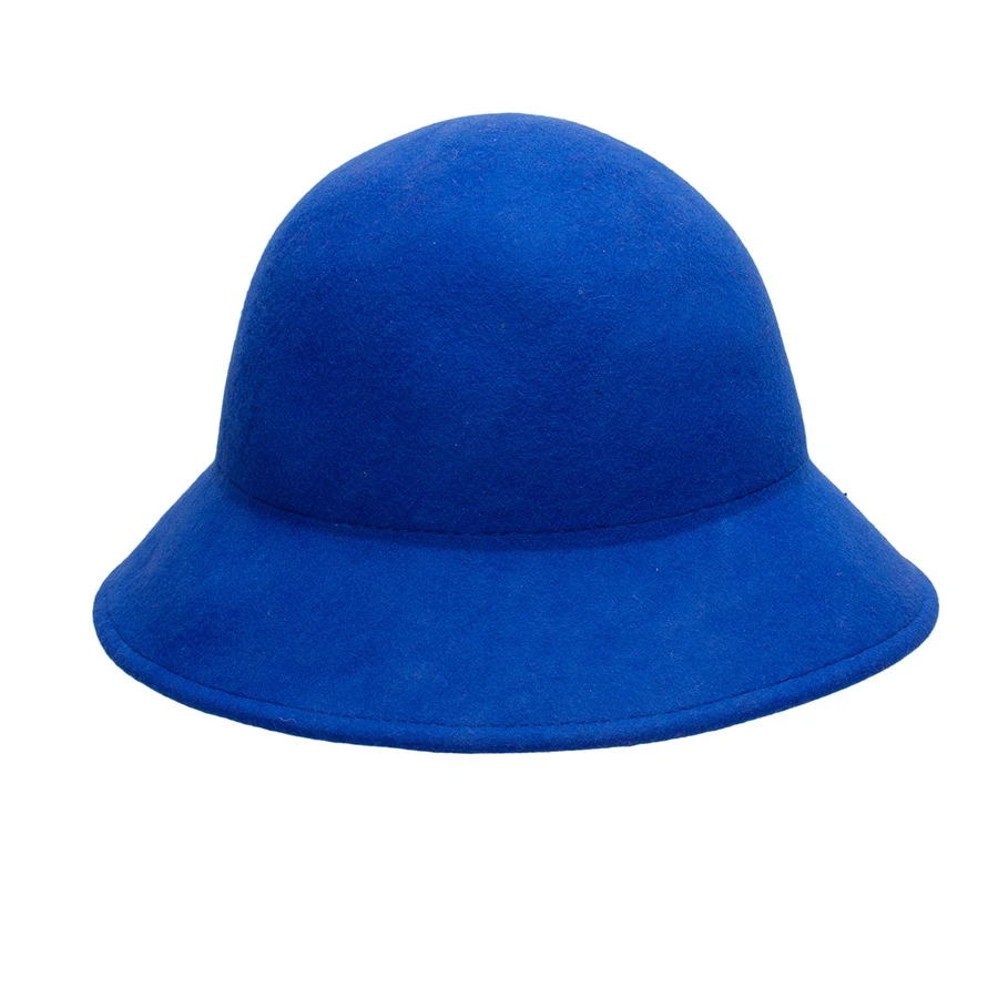 Lawliet шерстяная шляпа Fedora Женская флоппи Дамская Шляпка колокольчиком шляпы ведро с широкими полями Свадебный церковный Fedora Шляпа T287