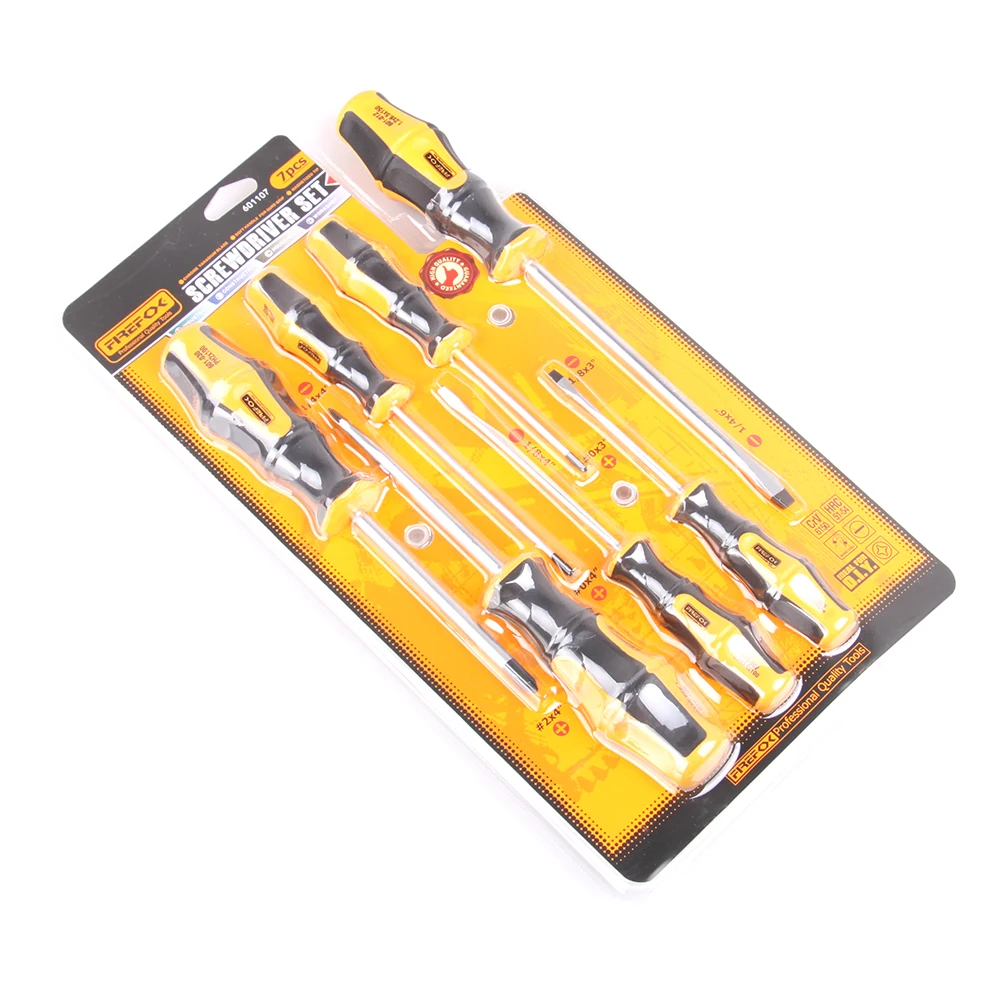 Набор отверток из 7 намагниченных крестообразных набор ручных инструментов для