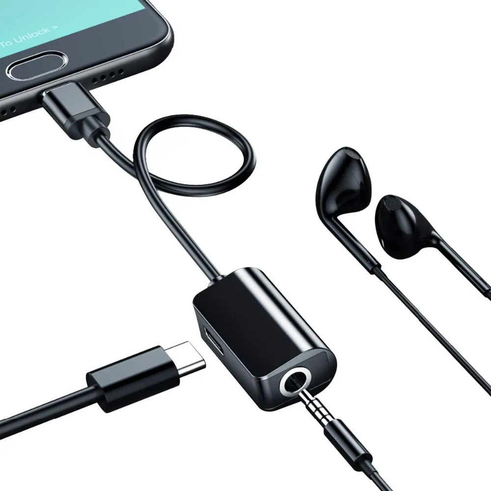 Для Letv Тип C до 3 5 наушники адаптер USB 1 мужской мм AUX аудио разъем кабель конвертер