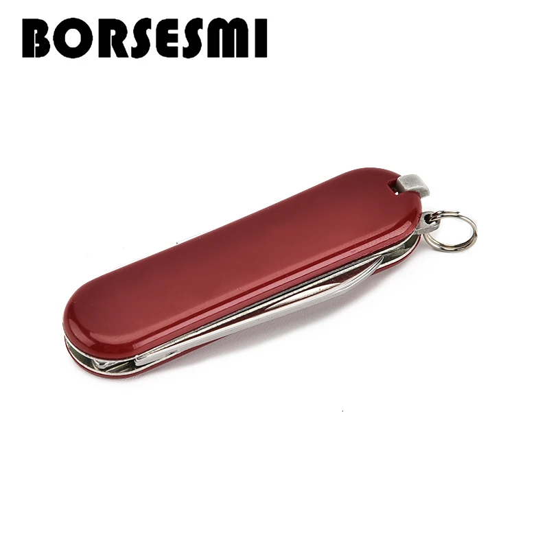 Горячая Распродажа Мини нержавеющая сталь многоцелевые нож 3 в 1 складной