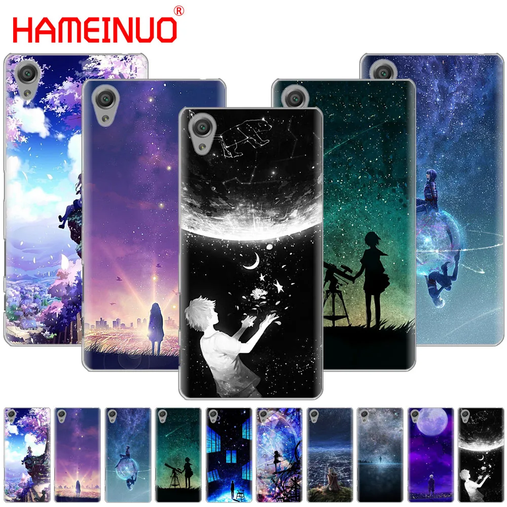 Чехол для телефона HAMEINUO Starry Day Anime sony xperia C6 XA1 XA2 XA ULTRA X XP L1 L2 compact XR/XZ/XZS PREMIUM|Бамперы| |