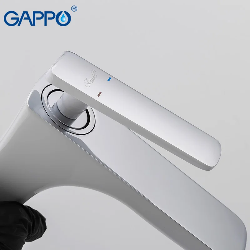 Смеситель для раковины FAOP белый кран ванной комнаты водопад|Смесители бассейна| |