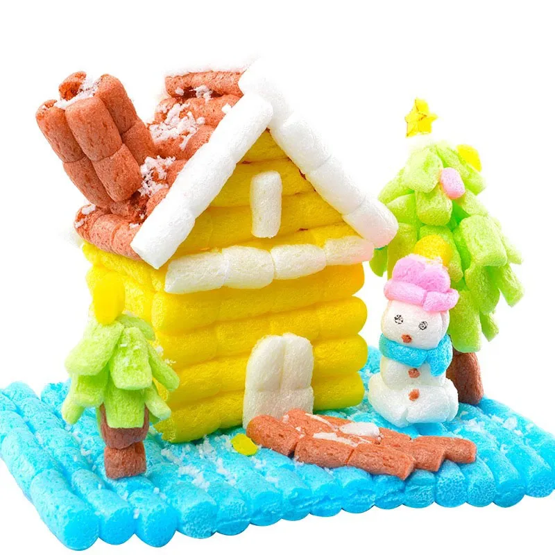 300 шт. детский разноцветный крахмал|Поделки своими руками| |