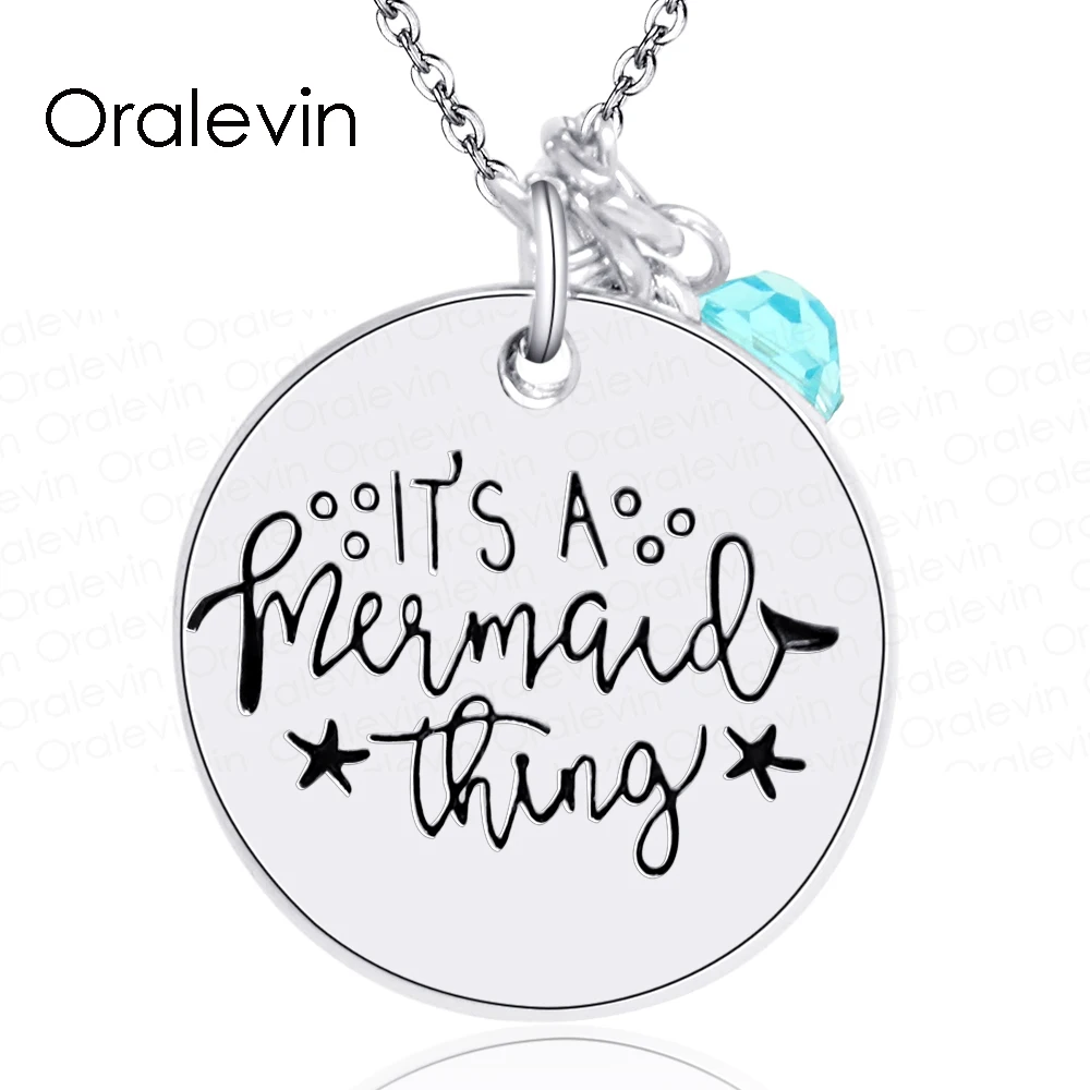 

It is a mermaid thing Charms Pendant Necklace 10Pcs/Lot #LN1454