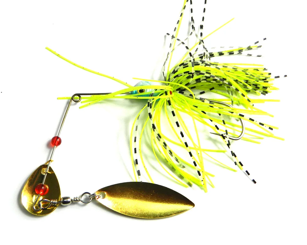 Приманка для рыбалки 40 шт. 19 5 г металлический Спиннер Buzzbait приманки наживка