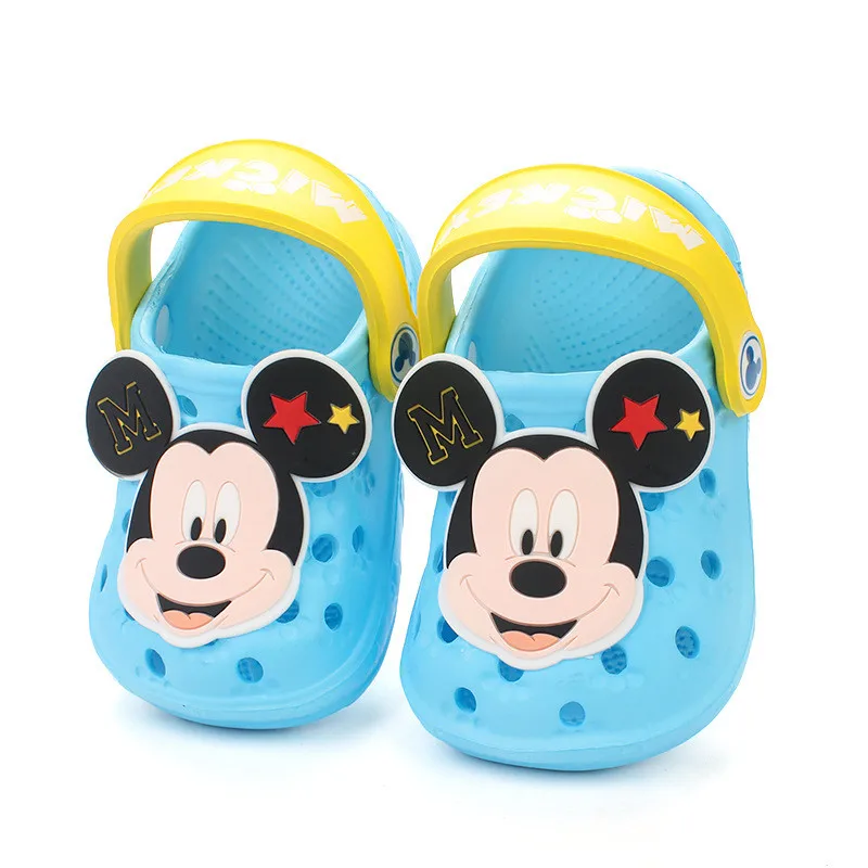 2019 Микки и Минни Девочка Мальчик садовые сандалии МИККИ узор новые модные