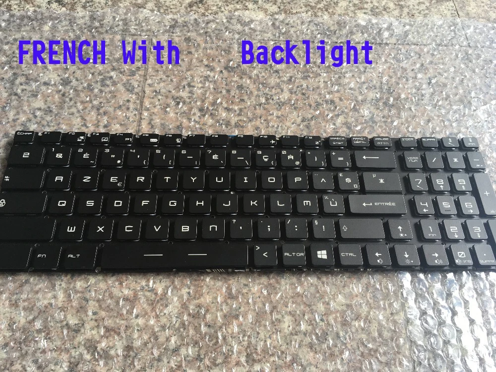 Новости клавиатура для MSI GL72 GP72 GE62 GE72 GL62 GP60 GS70 GL72M арабский/канадский