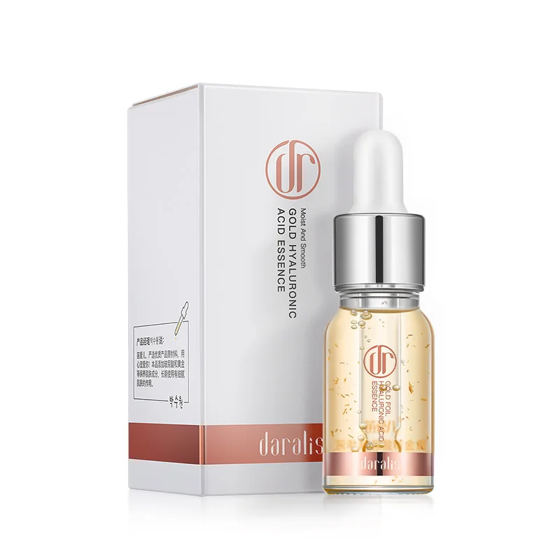Daralis 24K Золотая Сыворотка для лица отбеливающий крем с гиалуроновой кислотой эссенция против морщин Сыворотка для лица лечение акне уход за кожей 10 мл