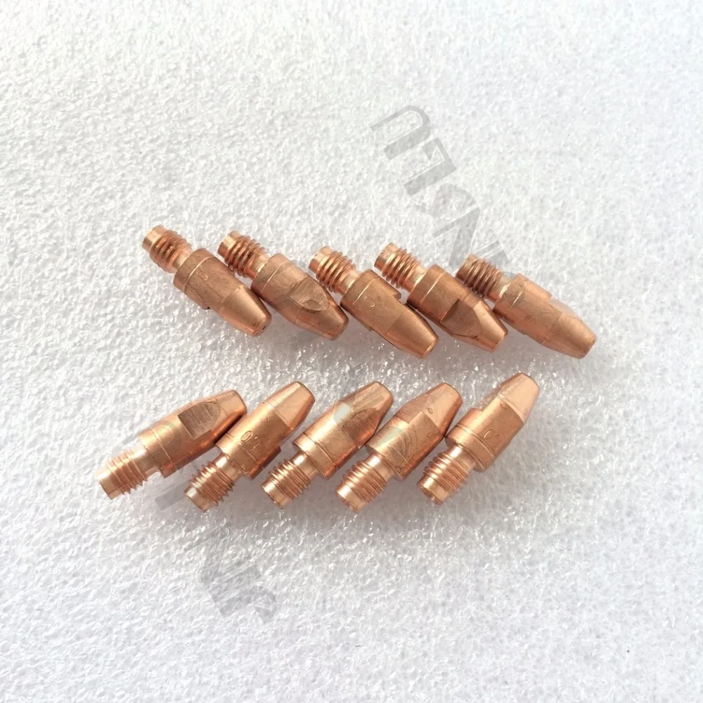 

100 шт. контактный наконечник E-Cu M8 * 30 (0,8 1,0 1,2 1,6 мм) для 36KD Binzel Тип Mig