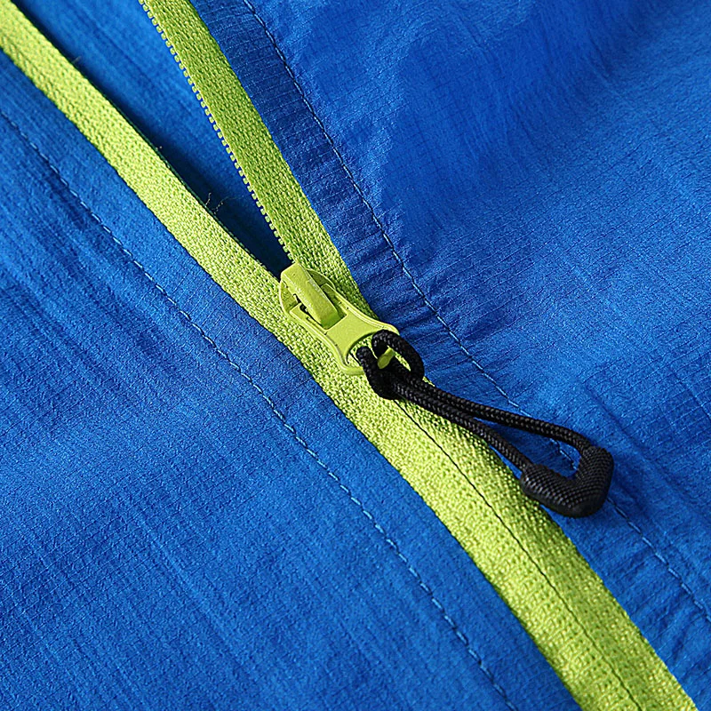 Тонкая Солнцезащитная куртка для мужчин и женщин быстросохнущая ветровка