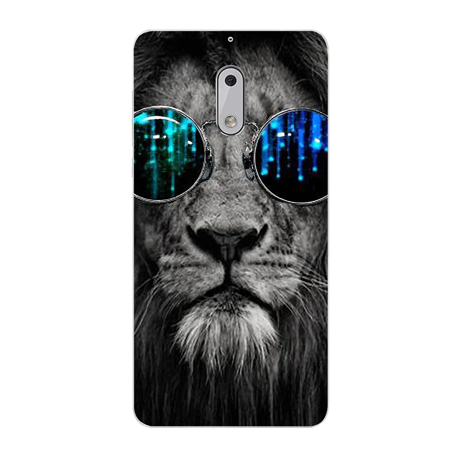 For Nokla 2 3 5 6 7 case Silicone Cute Unicorn Pattern back Cover for Nokia plus X6 Phone |