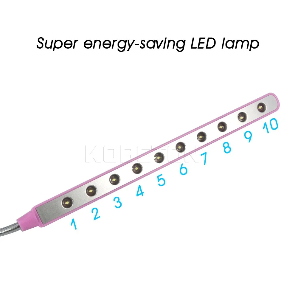 Kebidumei High Quality Flexible Ultra Bright Mini 10 LEDS Lamp USB Light PC Laptop Computer Convenient For Reading Gadget | Компьютеры и